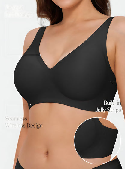 Soft Lift Co Seamless Wireless Jelly Minimizer Support Bra