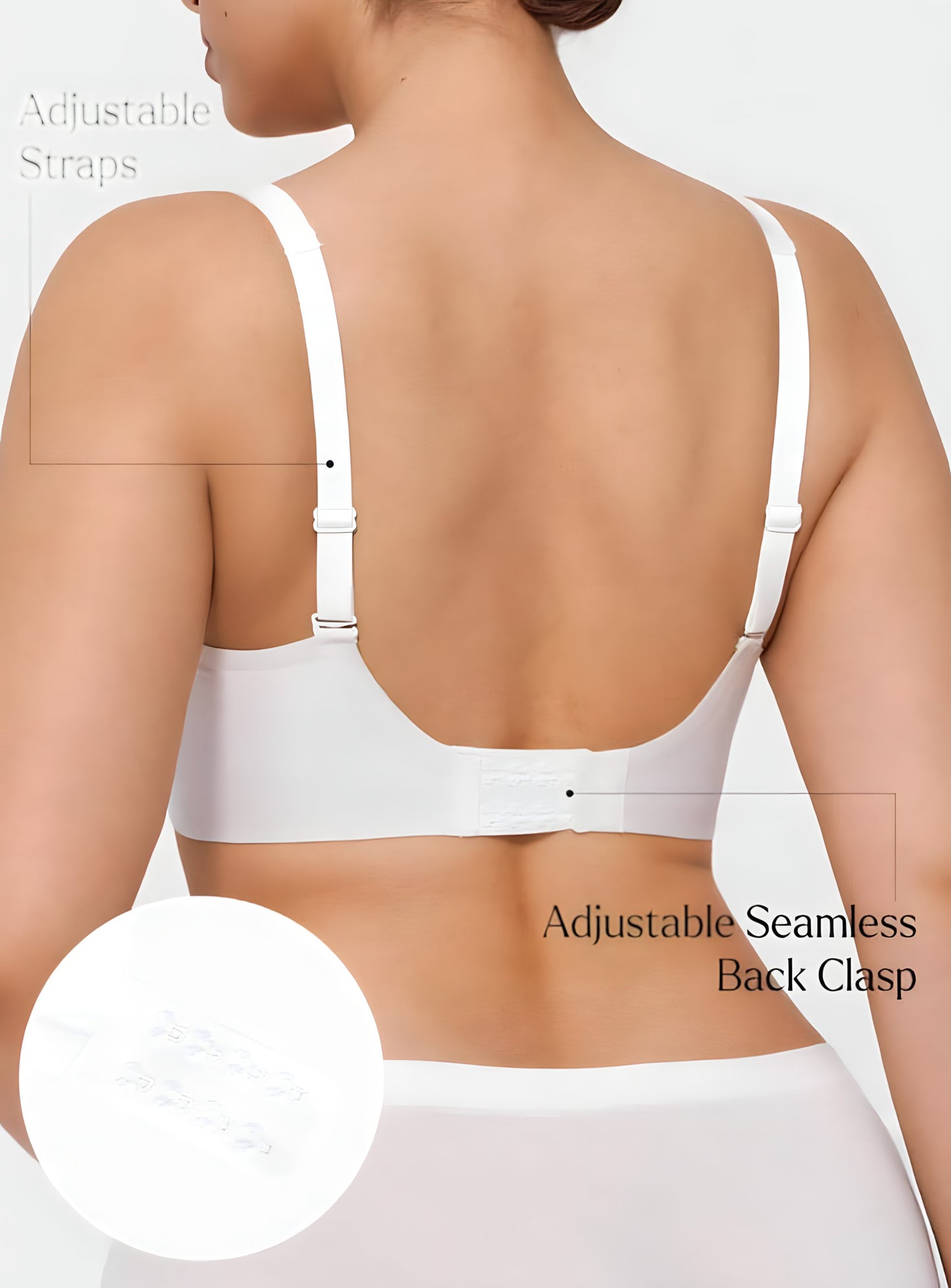 Soft Lift Co Seamless Wireless Jelly Minimizer Support Bra