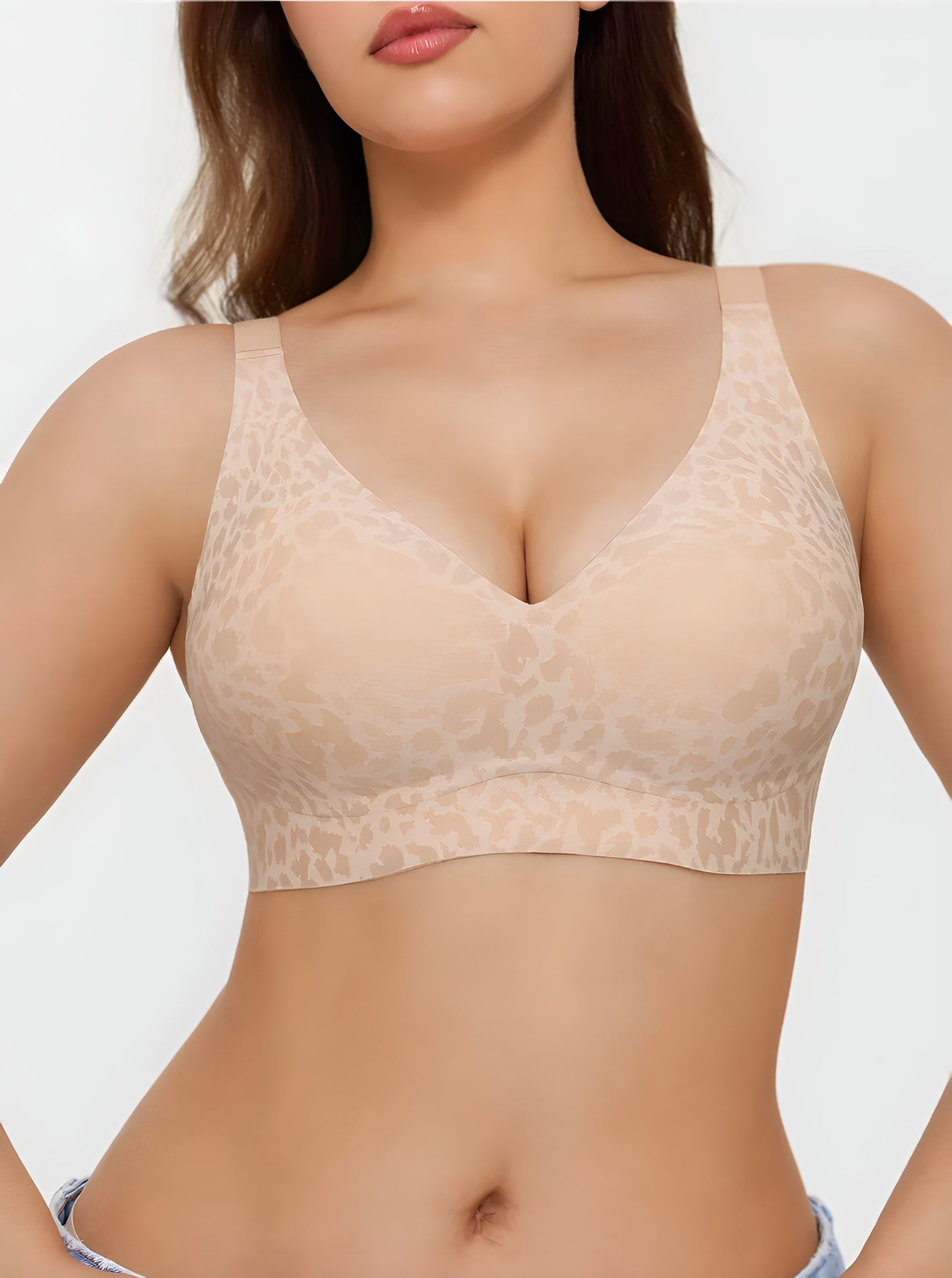 Soft Lift Co Seamless Wireless Jelly Minimizer Support Bra