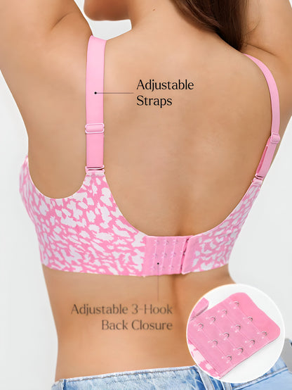 Soft Lift Co Seamless Wireless Jelly Minimizer Support Bra