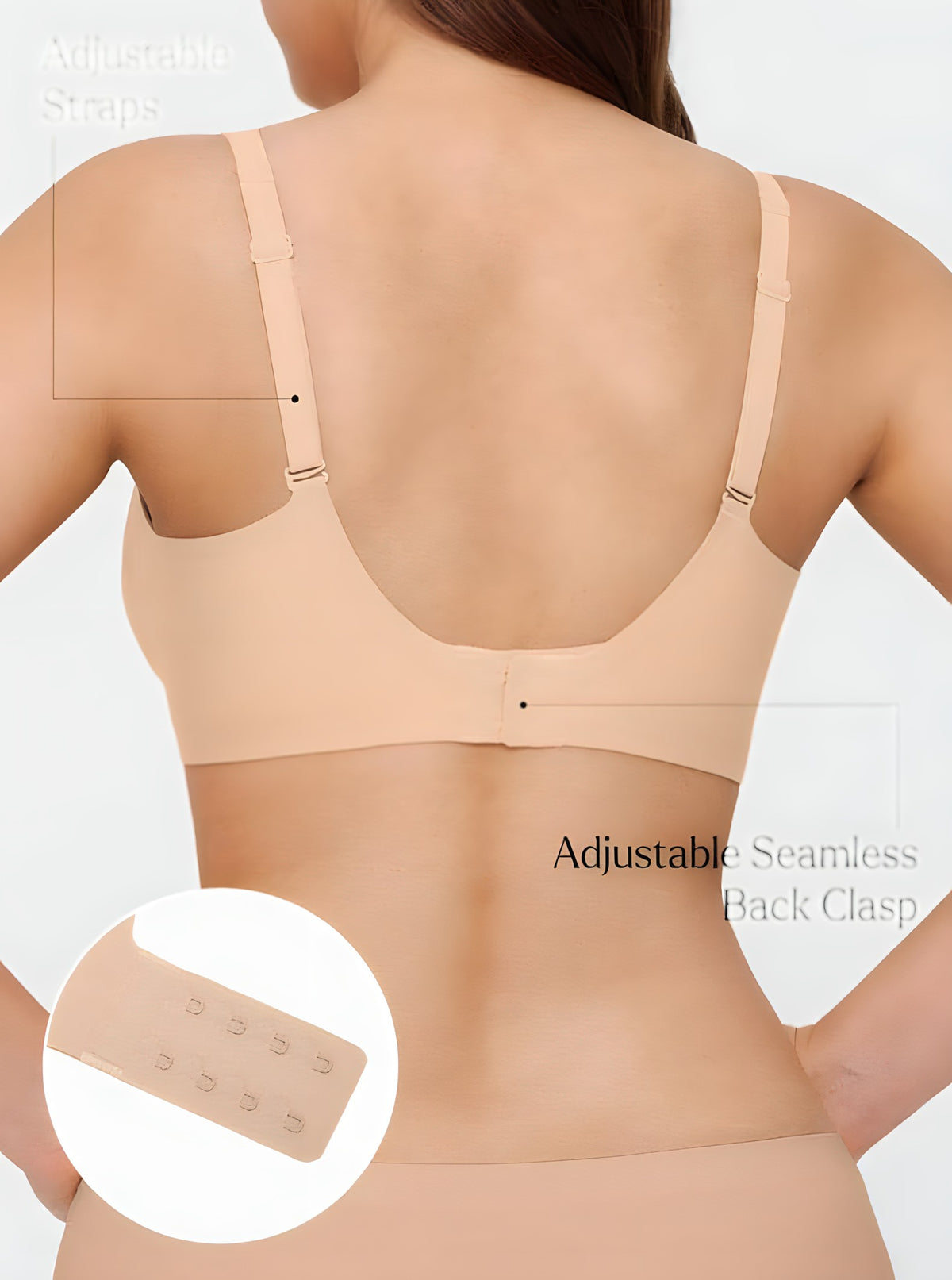 Soft Lift Co Seamless Wireless Jelly Minimizer Support Bra